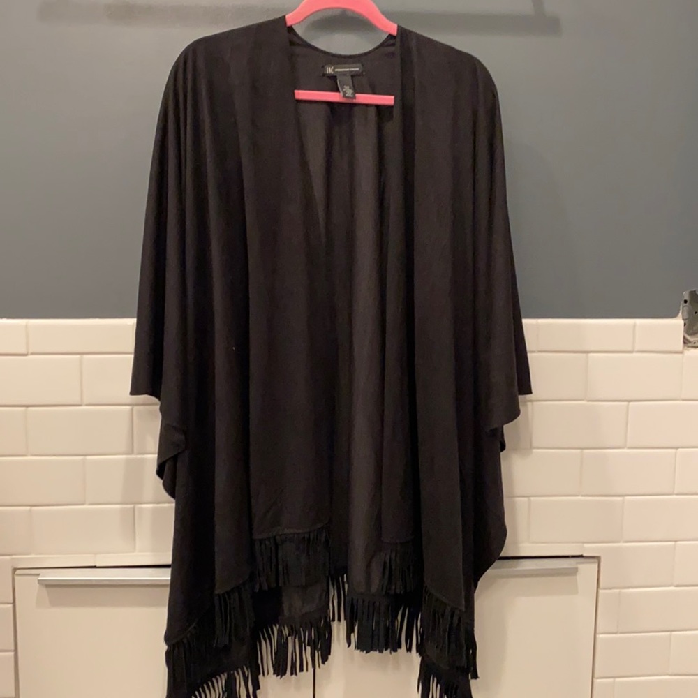 Velvety Soft Frayed Shawl